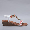 Load image into Gallery viewer, CC RESORTS URSA WHITE - Women Sandals - Collective Shoes 
