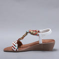 Load image into Gallery viewer, CC RESORTS URSA WHITE - Women Sandals - Collective Shoes 
