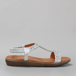 CC RESORTS USHA SILVER - Women Sandals - Collective Shoes 