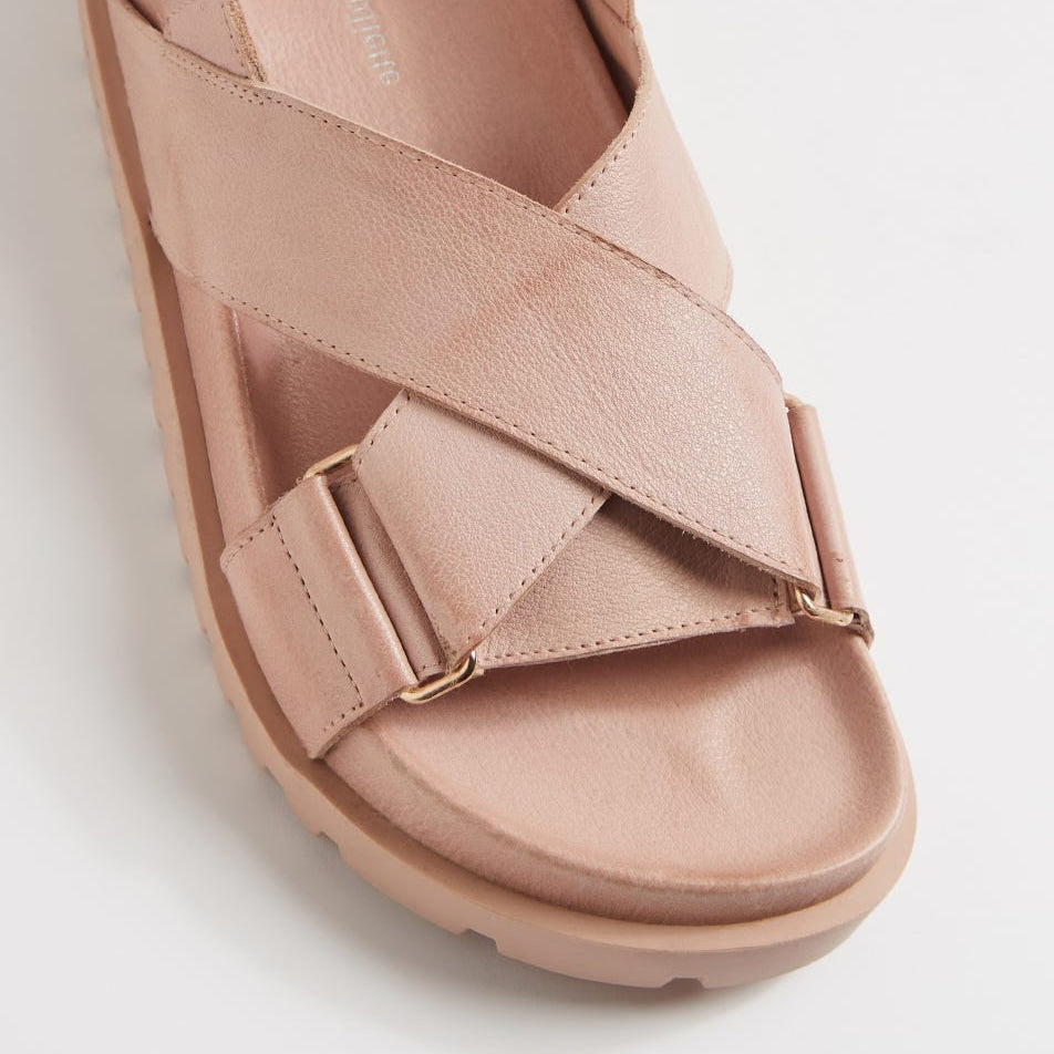 DJANGO & JULIETTE UBARI CAFE - Women Sandals - Collective Shoes 