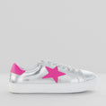 Load image into Gallery viewer, ALFIE & EVIE VALDO SILVER FUCHSIA - Women Sneakers - Collective Shoes 
