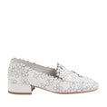 Load image into Gallery viewer, DJANGO & JULIETTE VALVOS WHITE SILVER - Women Loafers - Collective Shoes 
