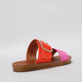 Load image into Gallery viewer, VS TREADS VELMA FUCHSIA ORANGE - Women slippers - Collective Shoes 
