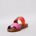 Load image into Gallery viewer, VS TREADS VELMA FUCHSIA ORANGE - Women slippers - Collective Shoes 
