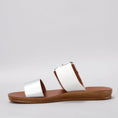 Load image into Gallery viewer, VS TREADS VELMA WHITE SILVER - Women slippers - Collective Shoes 
