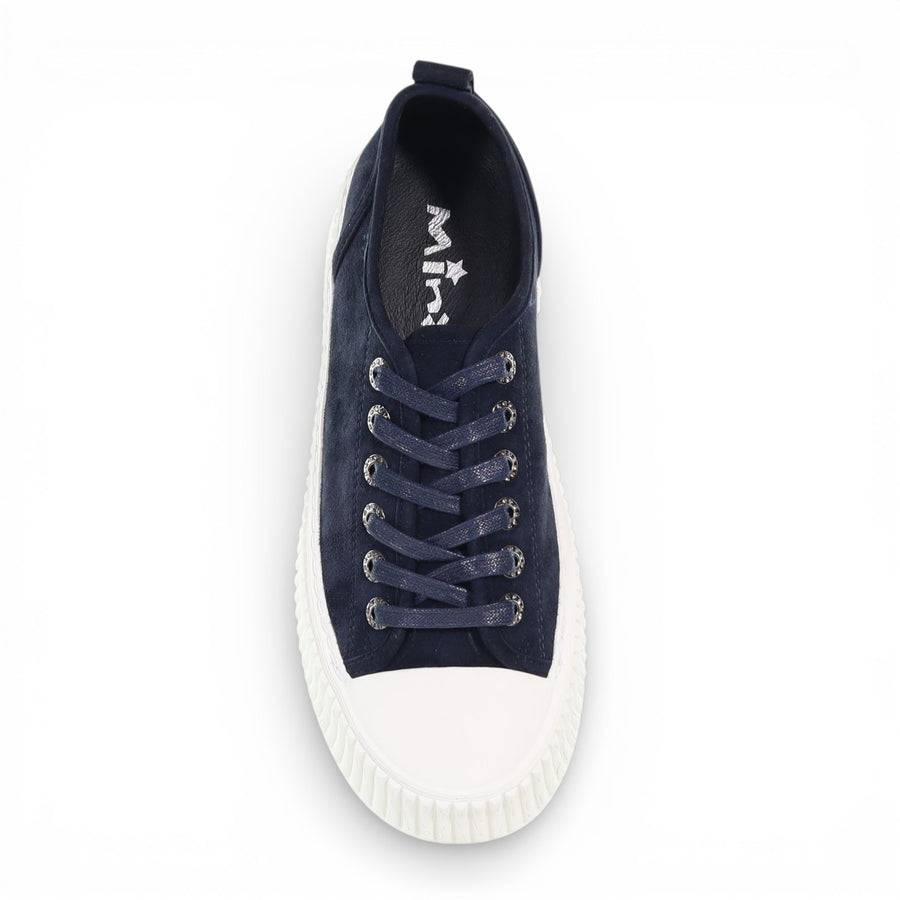 MINX VOLT NAVY SUEDE - Women Sneakers - Collective Shoes 