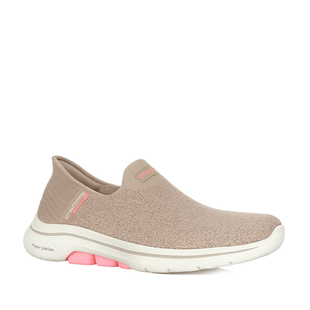 SKECHERS GO WALK 7 SPRINGTIME WIDE TAUPE - Women Sneakers - Collective Shoes 