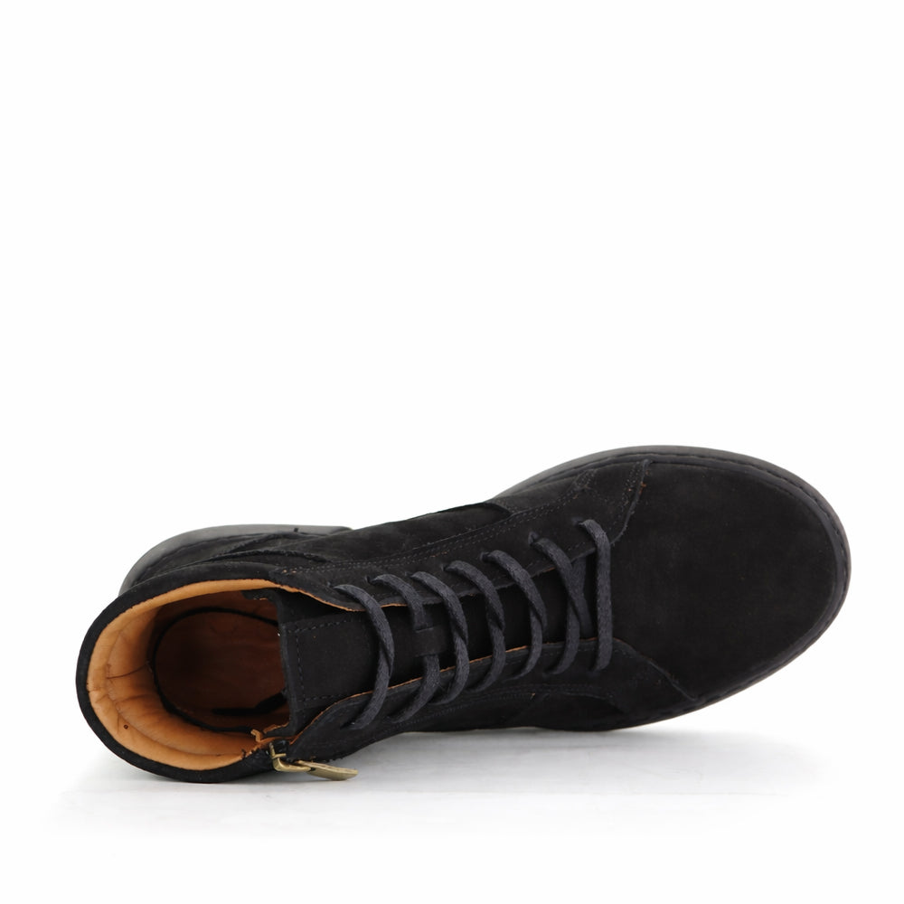 CABELLO WILLORA BLACK NUBACK - Women Boots - Collective Shoes 