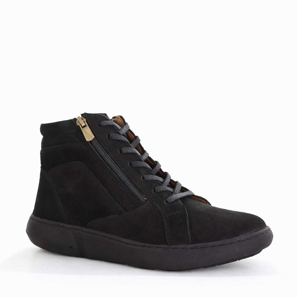 CABELLO WILLORA BLACK NUBACK - Women Boots - Collective Shoes 