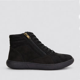 CABELLO WILLORA BLACK NUBACK - Women Boots - Collective Shoes 