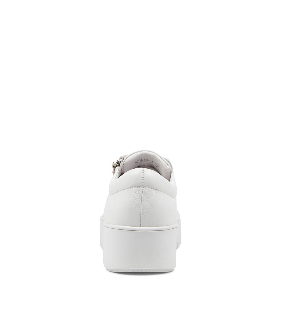 DJANGO & JULIETTE WOLFIE WHITE - Women sneakers - Collective Shoes 
