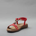 Load image into Gallery viewer, CC RESORTS XTRA RED MULTI - Women Sandals - Collective Shoes 
