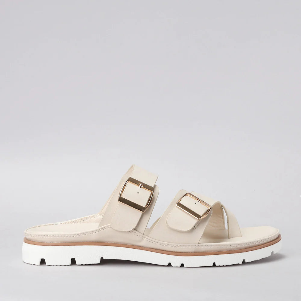 VS TREADS YEN BEIGE - Women Flats - Collective Shoes 