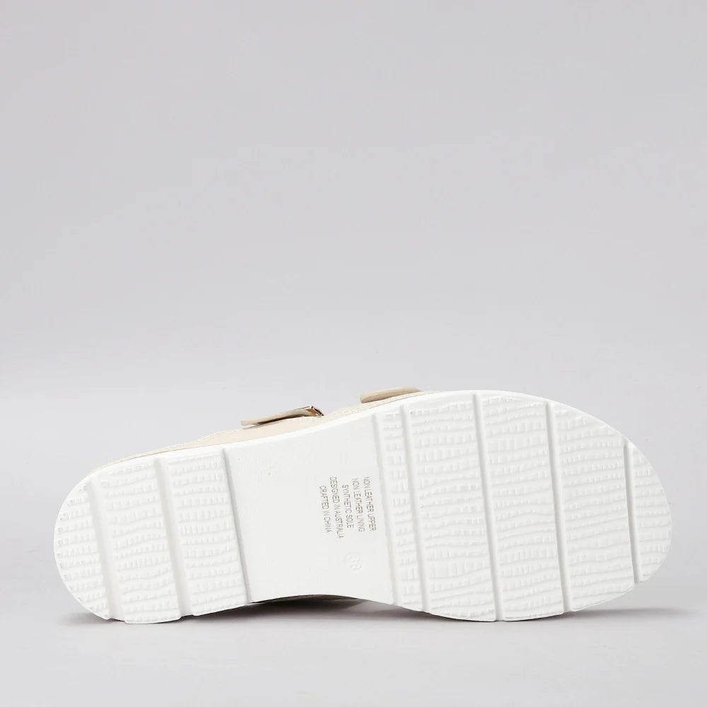 VS TREADS YEN BEIGE - Women Flats - Collective Shoes 