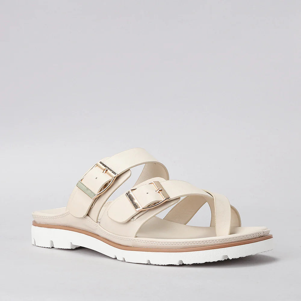 VS TREADS YEN BEIGE - Women Flats - Collective Shoes 