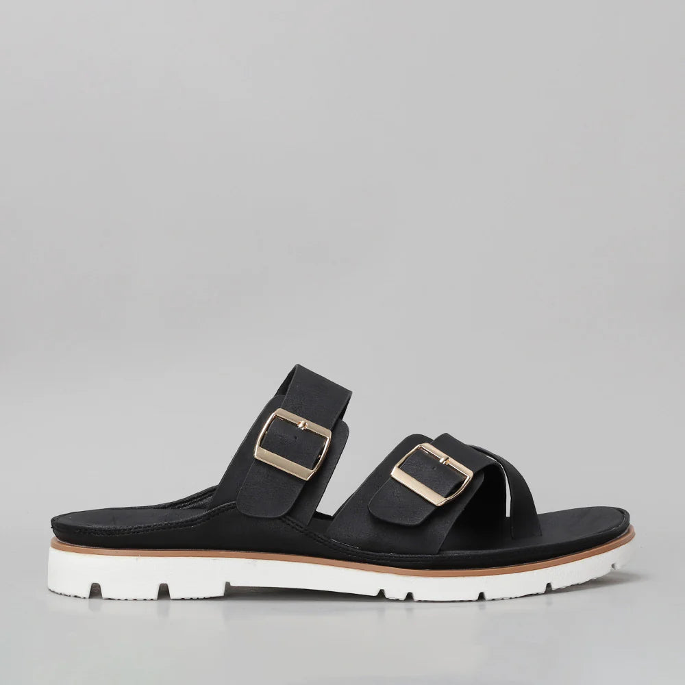 VS TREADS YEN BLACK - Women Flats - Collective Shoes 