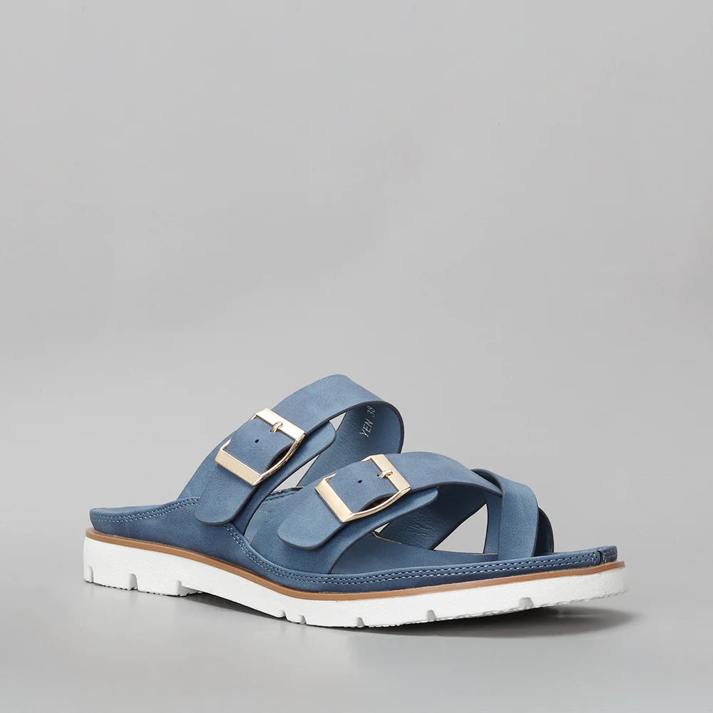 VS TREADS YEN DENIM - Women Flats - Collective Shoes 