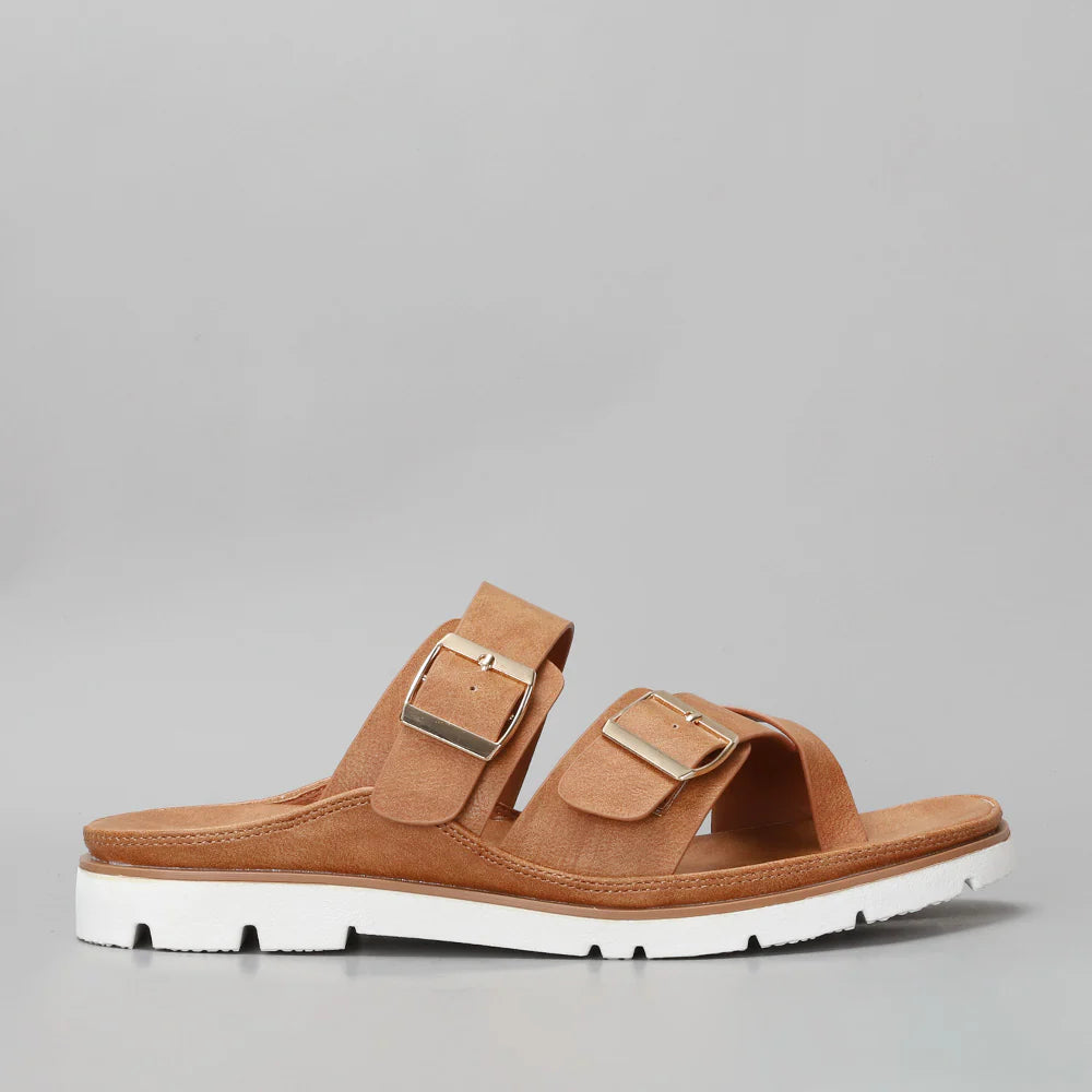 VS TREADS YEN TAN - Women Flats - Collective Shoes 