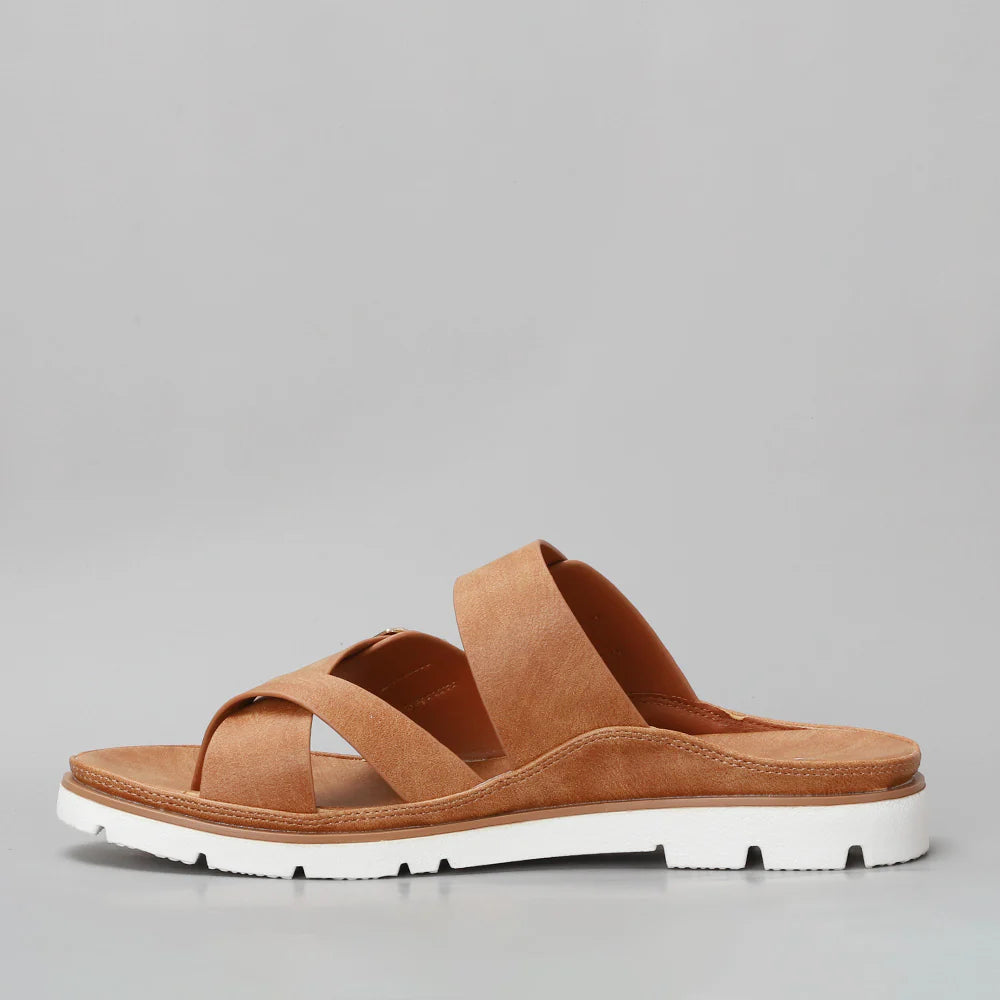 VS TREADS YEN TAN - Women Flats - Collective Shoes 