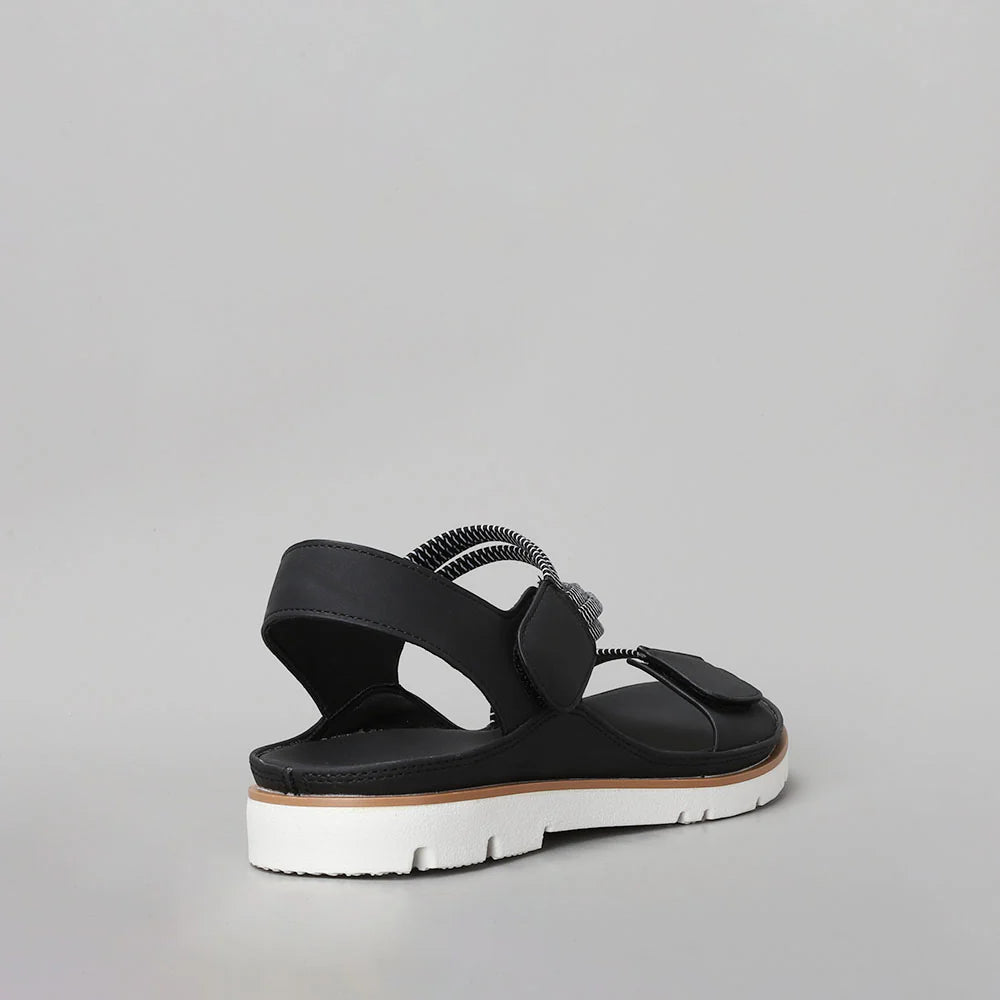 VS TREADS YURRA BLACK - Women Sandals - Collective Shoes 