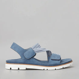 VS TREADS YURRA DENIM - Women Sandals - Collective Shoes 