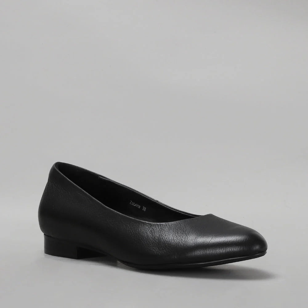 LE SANSA ZABRINA BLACK - Women Belle Flats - Collective Shoes 