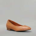 Load image into Gallery viewer, LE SANSA ZABRINA TAN - Women Belle Flats - Collective Shoes 
