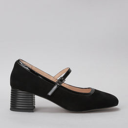 LE SANSA ZAFIRA BLACK - Women Heels - Collective Shoes 