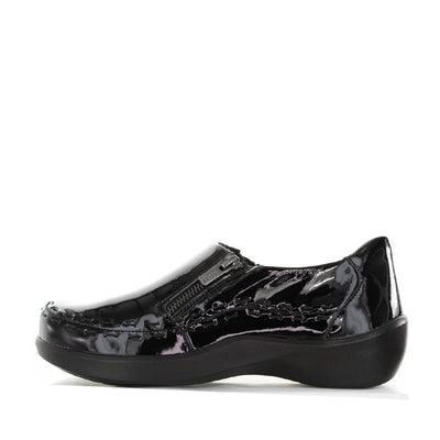 ZIERA ALAYANA BLACK PATENT - Women Casuals - Collective Shoes 