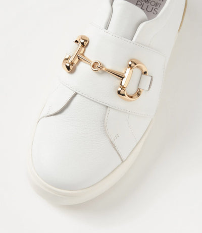 ZIERA ALDWIN WHITE - Women sneakers - Collective Shoes 