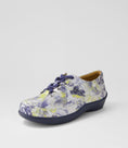 Load image into Gallery viewer, ZIERA ALLSORTS NAVY SILVER FLORAL - Women sneakers - Collective Shoes 

