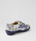 Load image into Gallery viewer, ZIERA ALLSORTS NAVY SILVER FLORAL - Women sneakers - Collective Shoes 

