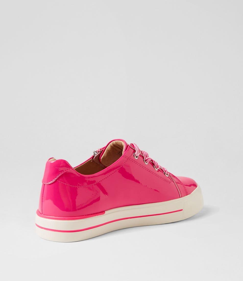ZIERA AUDRY HOT PINK PATENT - Women sneakers - Collective Shoes 