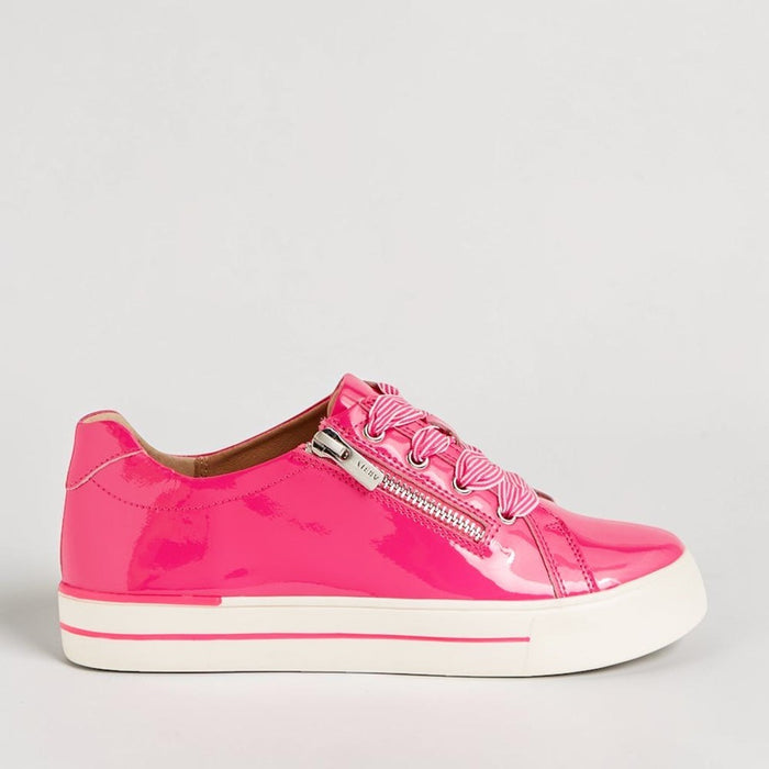 ZIERA AUDRY HOT PINK PATENT - Women sneakers - Collective Shoes 