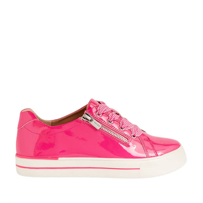 ZIERA AUDRY HOT PINK PATENT - Women sneakers - Collective Shoes 