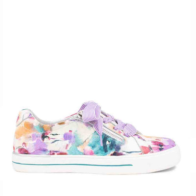 ZIERA AUDRY PANSY FLORAL - Women sneakers - Collective Shoes 