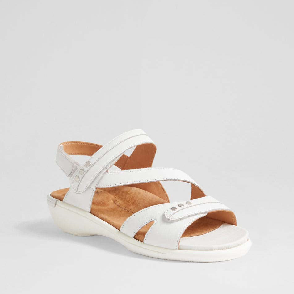 ZIERA BEAUX WHITE - Women Sandals - Collective Shoes 