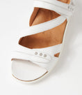 Load image into Gallery viewer, ZIERA BEAUX WHITE - Women Sandals - Collective Shoes 
