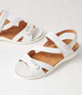 Load image into Gallery viewer, ZIERA BEAUX WHITE - Women Sandals - Collective Shoes 
