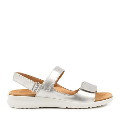 ZIERA BENJI SILVER - Women Sandals - Collective Shoes 