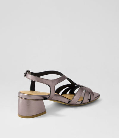 ZIERA CARACAS PEWTER - Women Sandals - Collective Shoes 