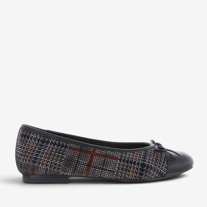 ZIERA CHELSEA BLACK RED CHECK