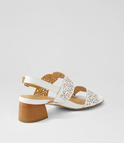 ZIERA CRISSTO WHITE - Women Sandals - Collective Shoes 