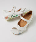 Load image into Gallery viewer, ZIERA DISCO WHITE BRIGHT FLORAL - Women Sandals - Collective Shoes 
