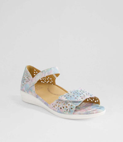 ZIERA DUSTY PETAL METAL - Women Sandals - Collective Shoes 