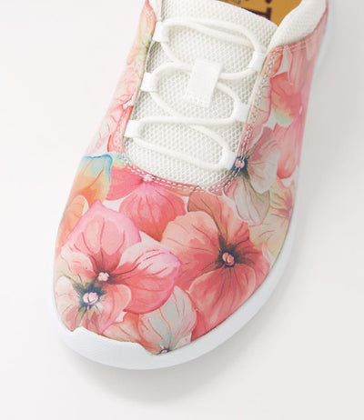 ZIERA FOX MELON FLOWER - Women sneakers - Collective Shoes 