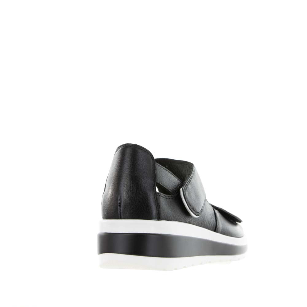 ZIERA GIALISSE BLACK - Women Sandals - Collective Shoes 
