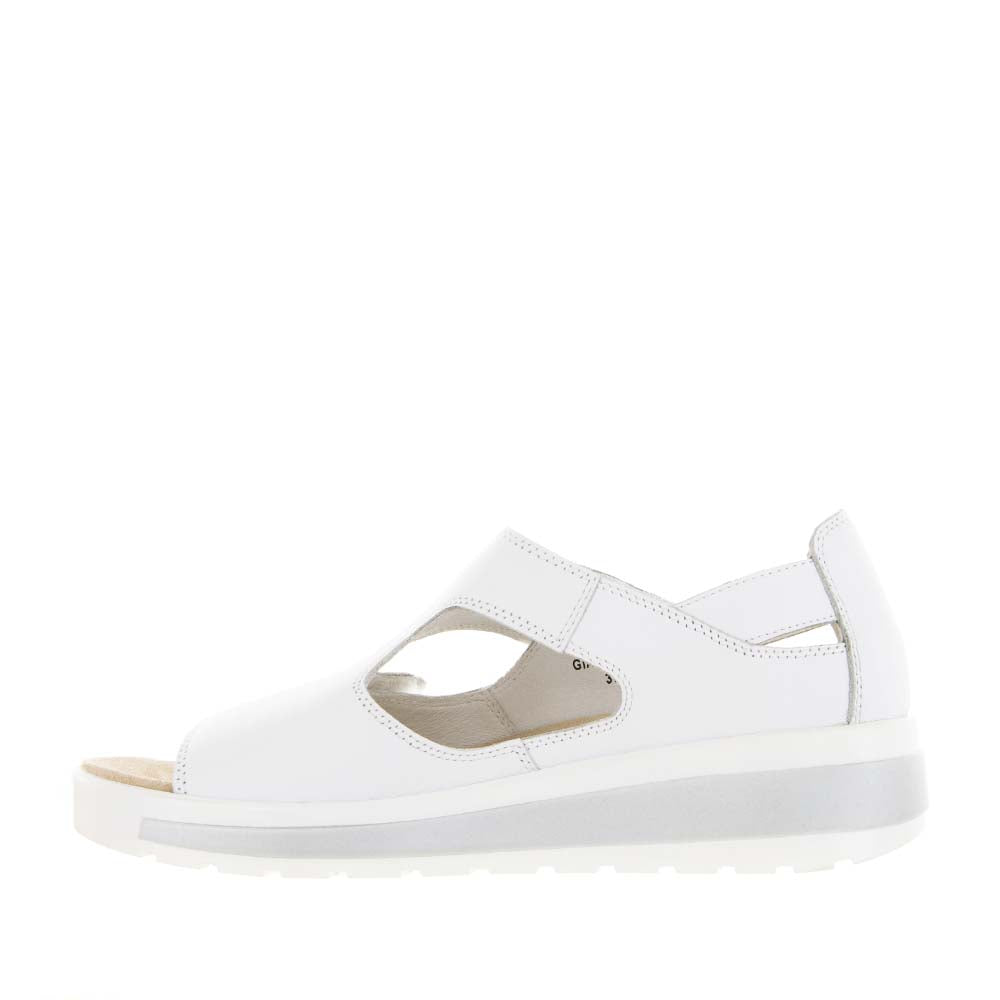 ZIERA GIALISSE WHITE - Women Sandals - Collective Shoes 