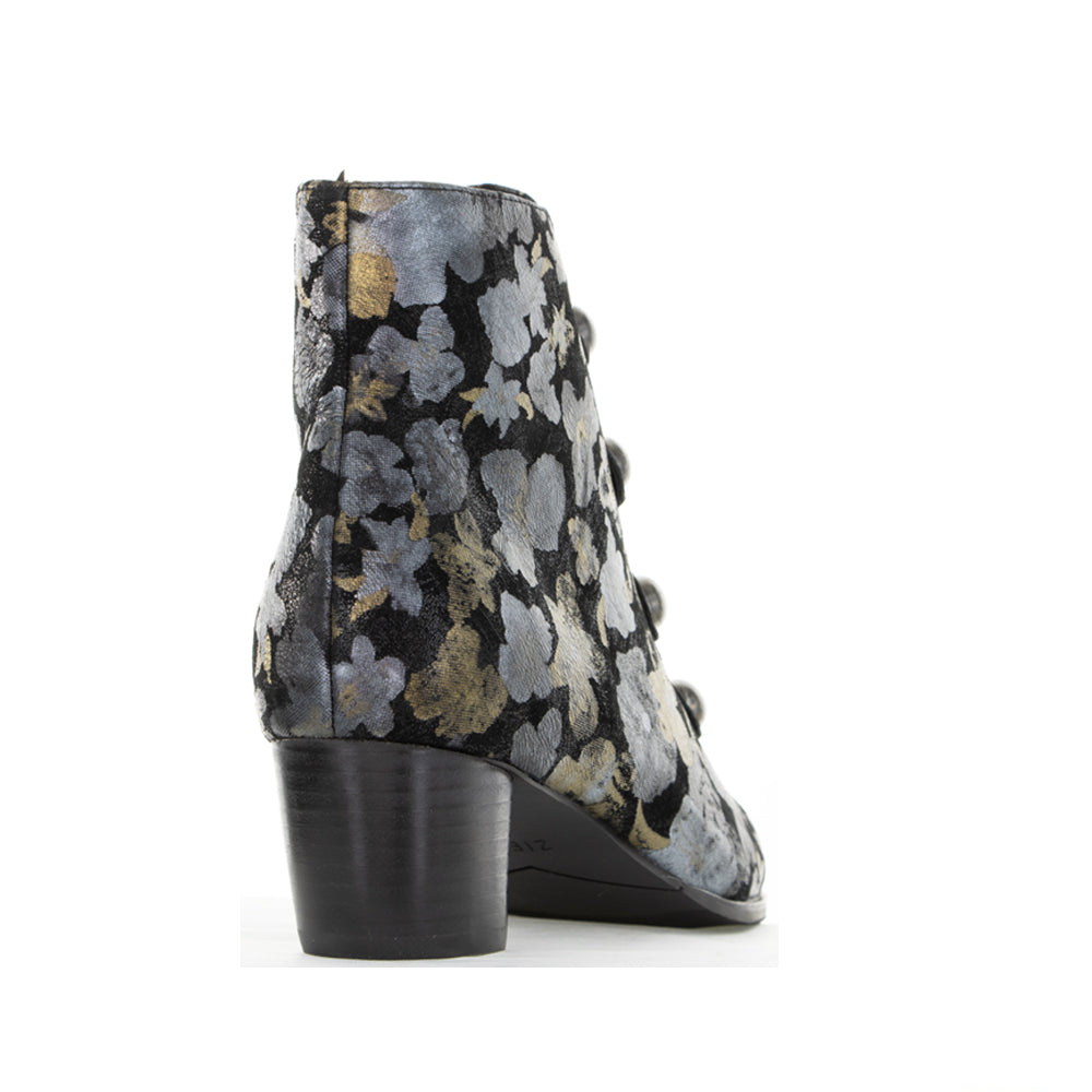 ZIERA GWION BLACK METAL - Women Boots - Collective Shoes 