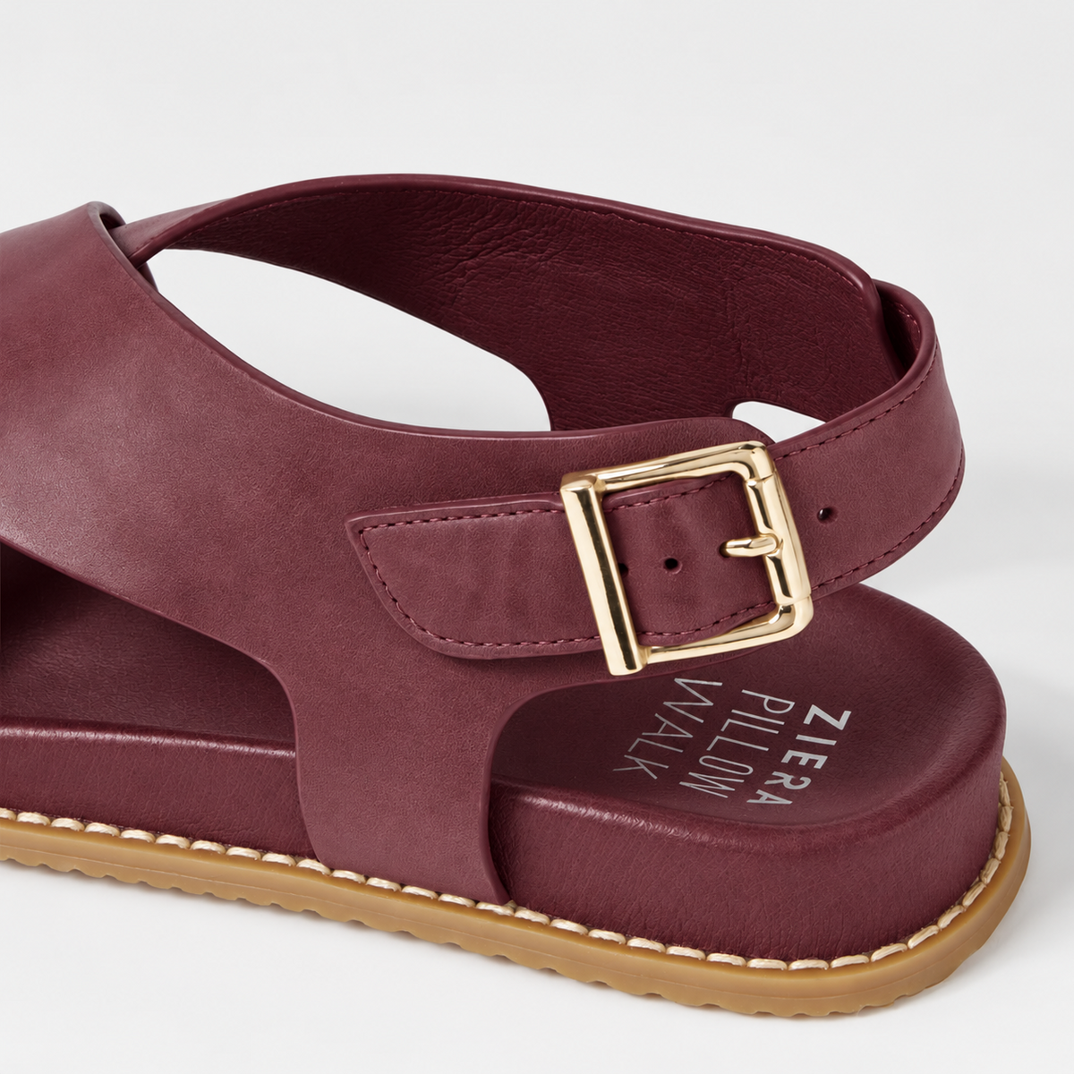 ZIERA HANAKO BURGUNDY